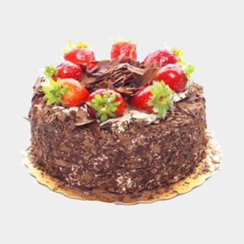 Light Chocolate Black Forest Cake